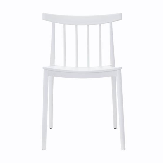 Oviala - Chaise de terrasse en polypropylène blanche Lisboa - Oviala - Image 2