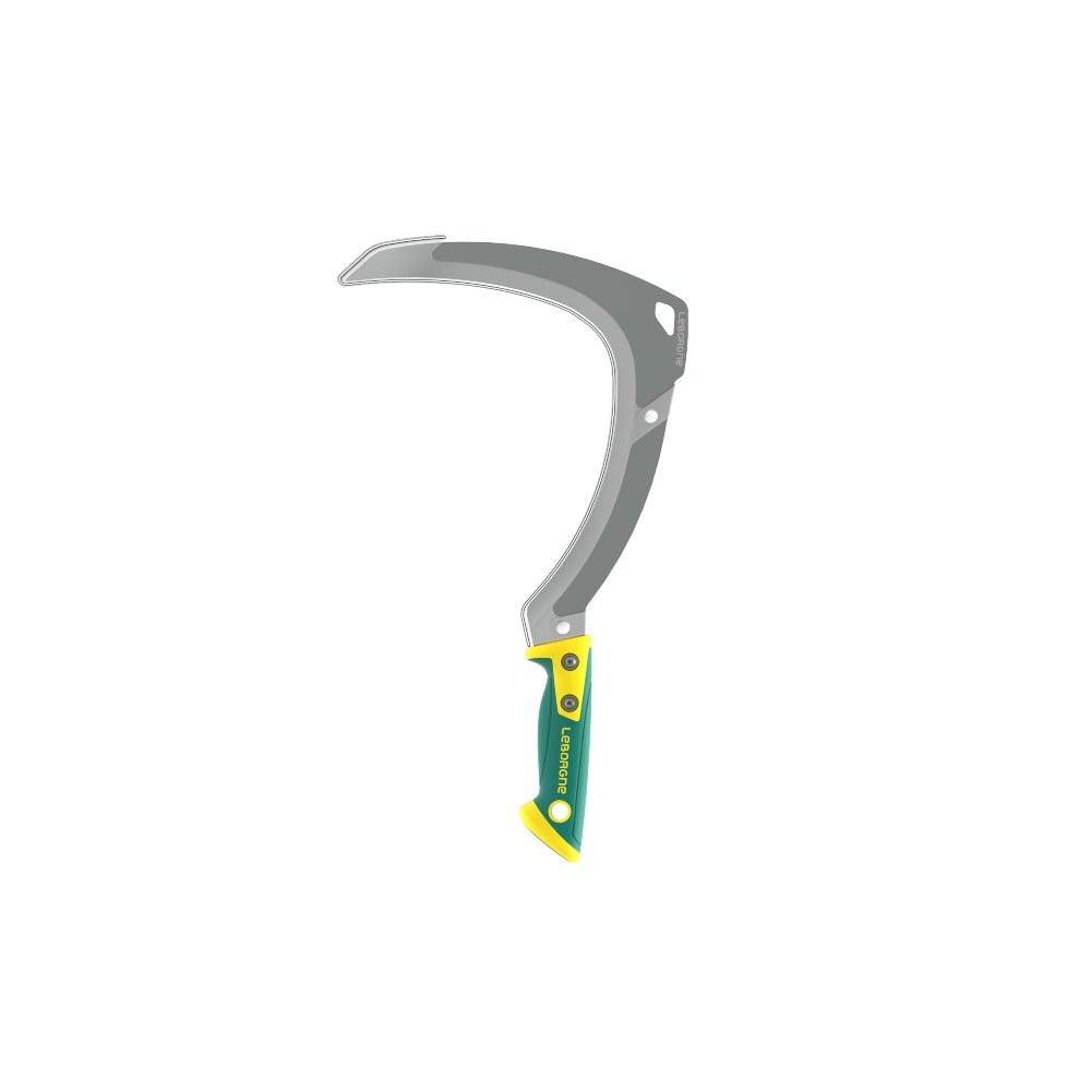 Leborgne - Faucille à herbe droite 45 cm manche bi-matière duopro - Image 1