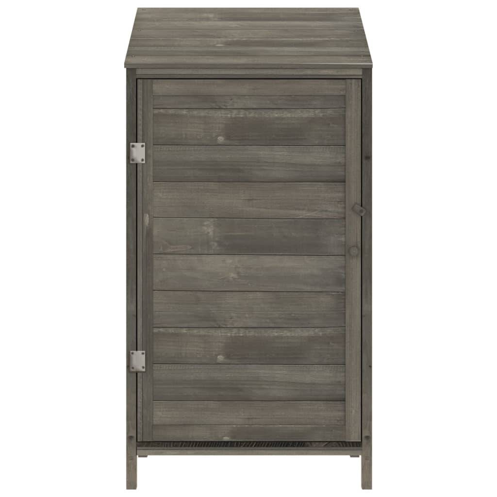 Maison Chic - Abri de jardin 0.29m² - Cabane de jardin - Remise de jardin Anthracite 55x52x112 cm Bois de sapin solide MP669 MAISON CHIC - Image 3