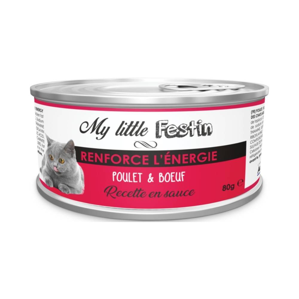My Little Festin - Pâtée Chat Energie 80 g