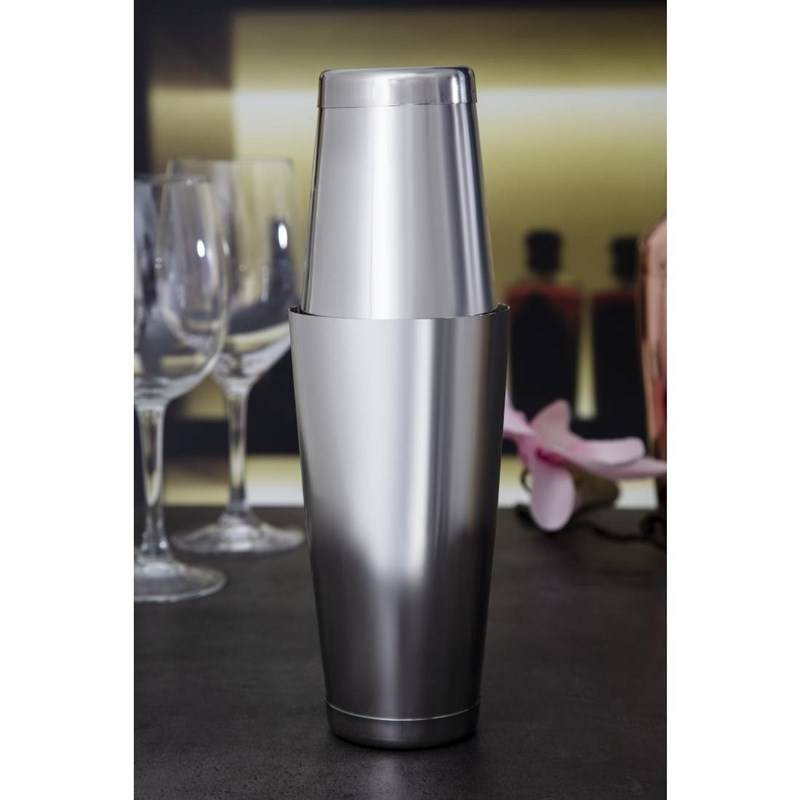Shaker à Cocktail Inox 2 Pièces Mezclar et Boston Beaumont - Gamm vert