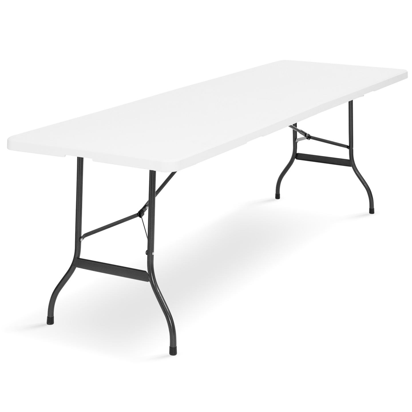 Table pliante d'appoint portable 180 cm et 2 bancs pliables pour camping ou réception - Image 6