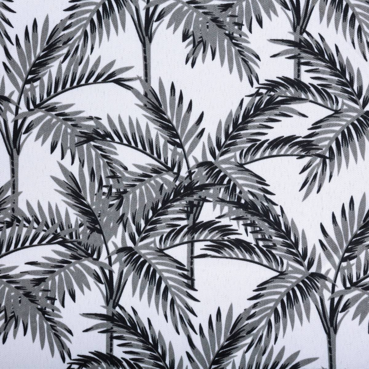 Atmosphera - Nappe anti-tache "Palmier" gris ardoise D180cm - Atmosphera Créateur d'intérieur - Image 5