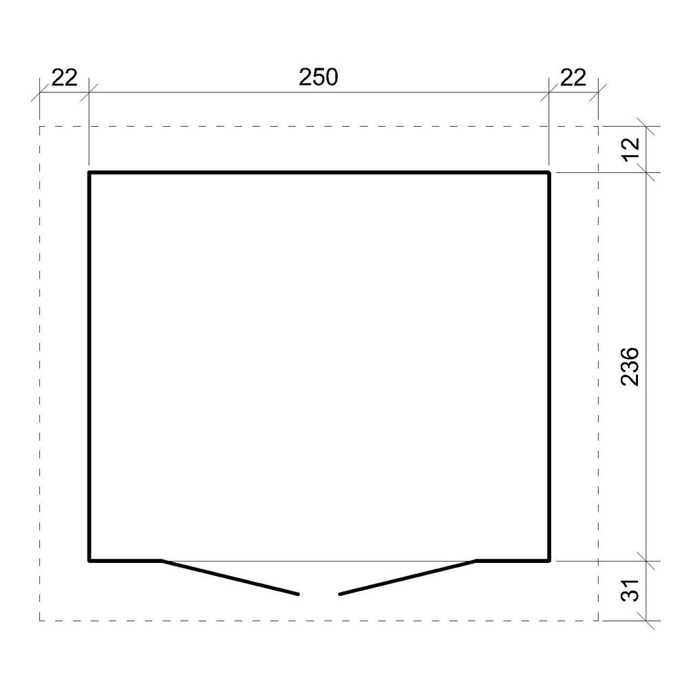 Timbela - Abri de Jardin Qualité Premium 6m² / L294xL279cm - Kit tout compris avec sol, tuiles bitumineuses, set de peinture - Timbela M903A-TERRA BROWN - Image 7