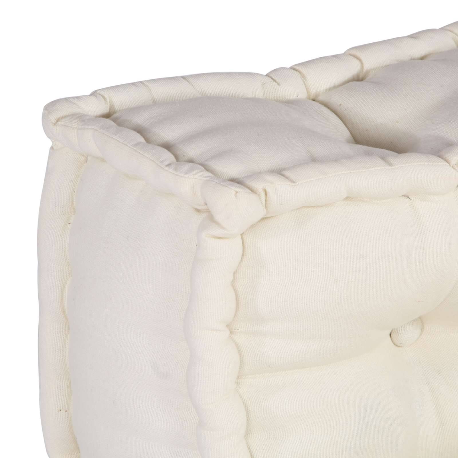 Canapé modulaire tissu crème 210 x 70 x 56 cm - PANGIVO - Image 8