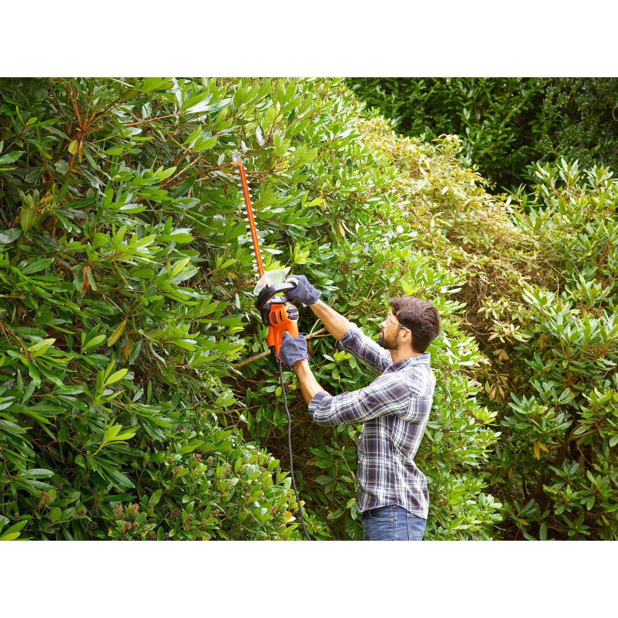 Taille-haies 500W, 50cm longeur de lame, BLACK+DECKER BEHTS301-QS - Image 3