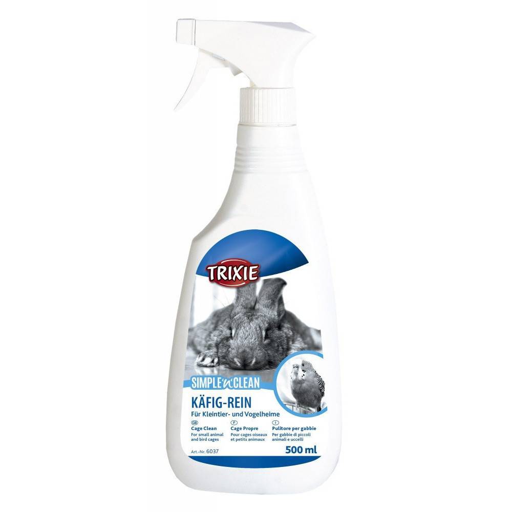 Trixie - Nettoyant pour cage Simple'n'Clean 500 ml pour lapin et oiseaux
