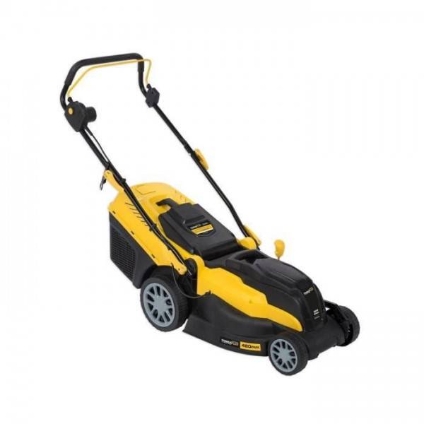 Tondeuse a Gazon Gazon Électrique POWERPLUS POWXG6281 - 2000W, 420mm Ø, Ramassage, Mulching, Éjection Arriere - Image 2