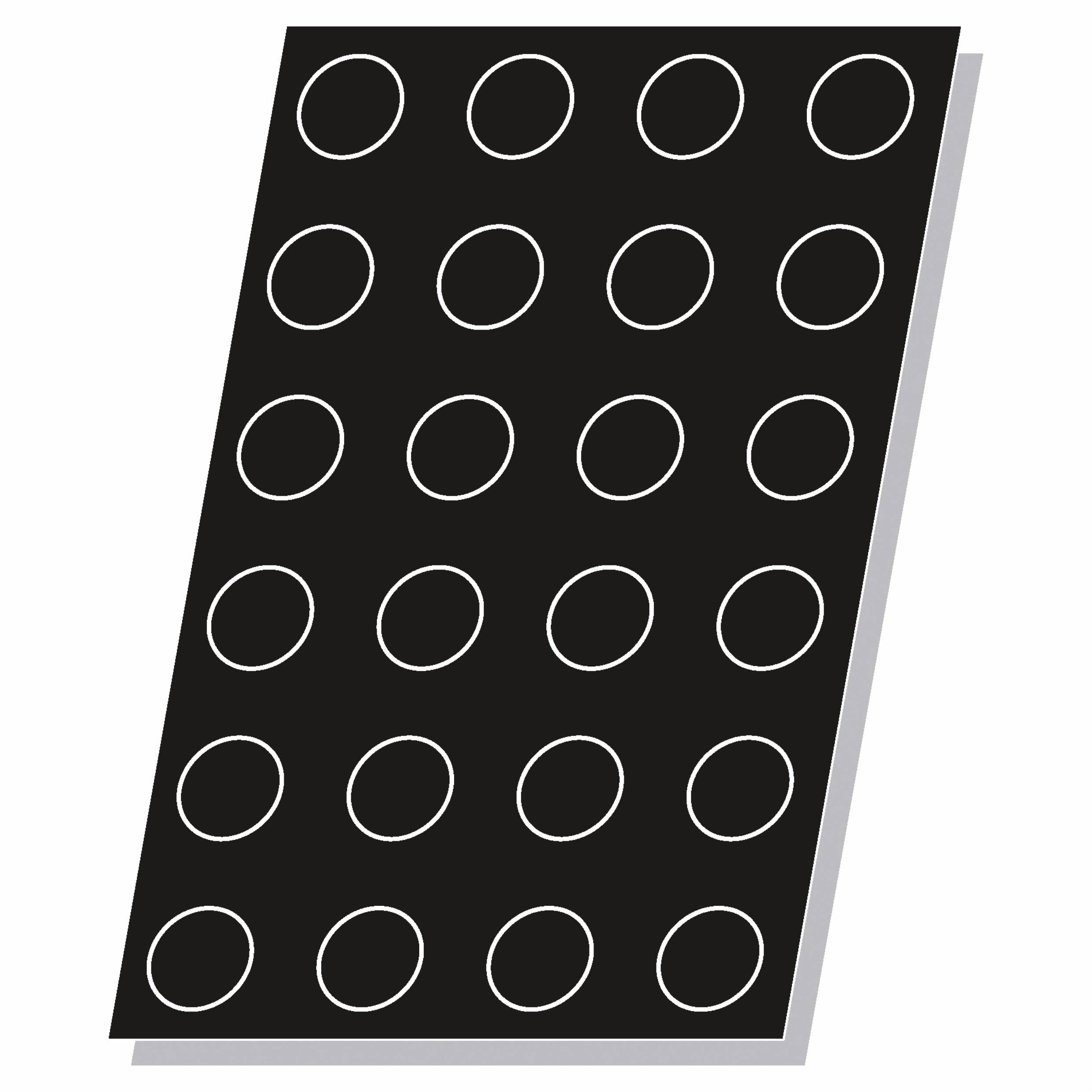 Moule Flexipan® Plaque Silicone 24 à 48 Cylindres - Pujadas - - Image 2