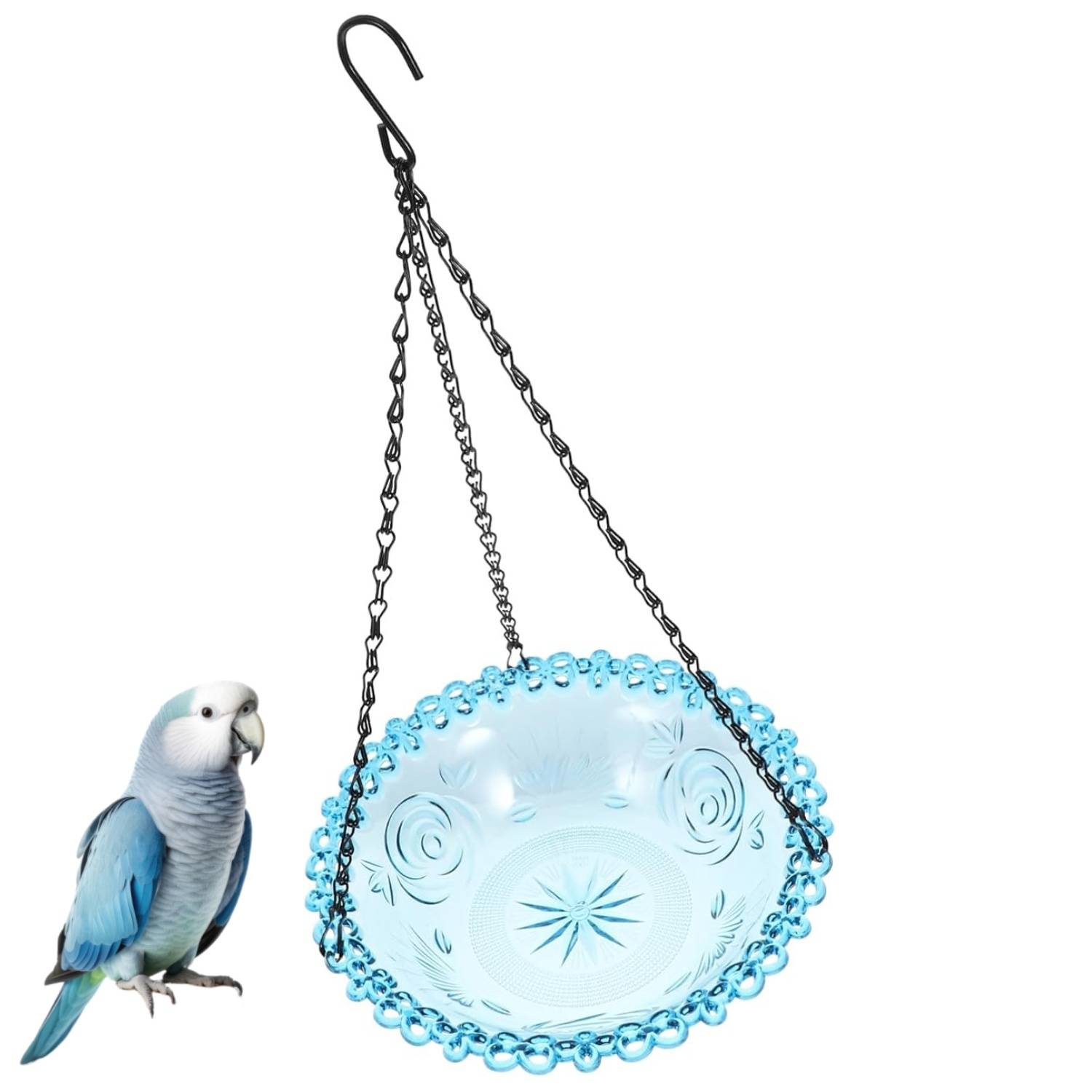 DtopbuyAge - Bain et Mangeoire Suspendus pour Oiseaux - Extérieur DtopbuyAge - Image 1