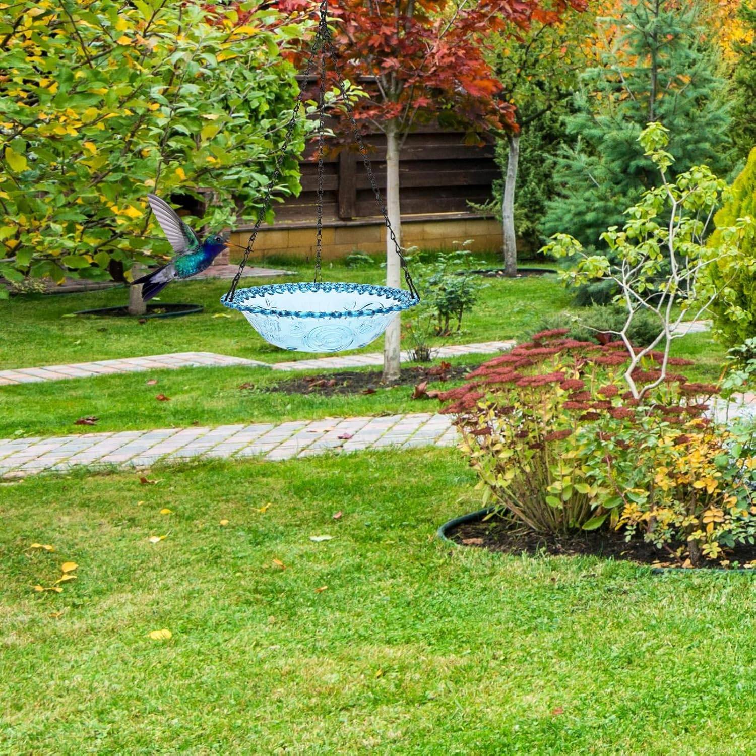 DtopbuyAge - Bain et Mangeoire Suspendus pour Oiseaux - Extérieur DtopbuyAge - Image 2