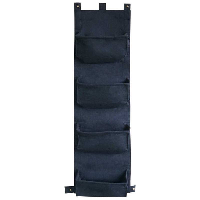 Forest Style - Mur végétal 4 sacs noirs en feutre géotextile - Bag 4 Plant 30 x 10 x 100 cm - Image 1