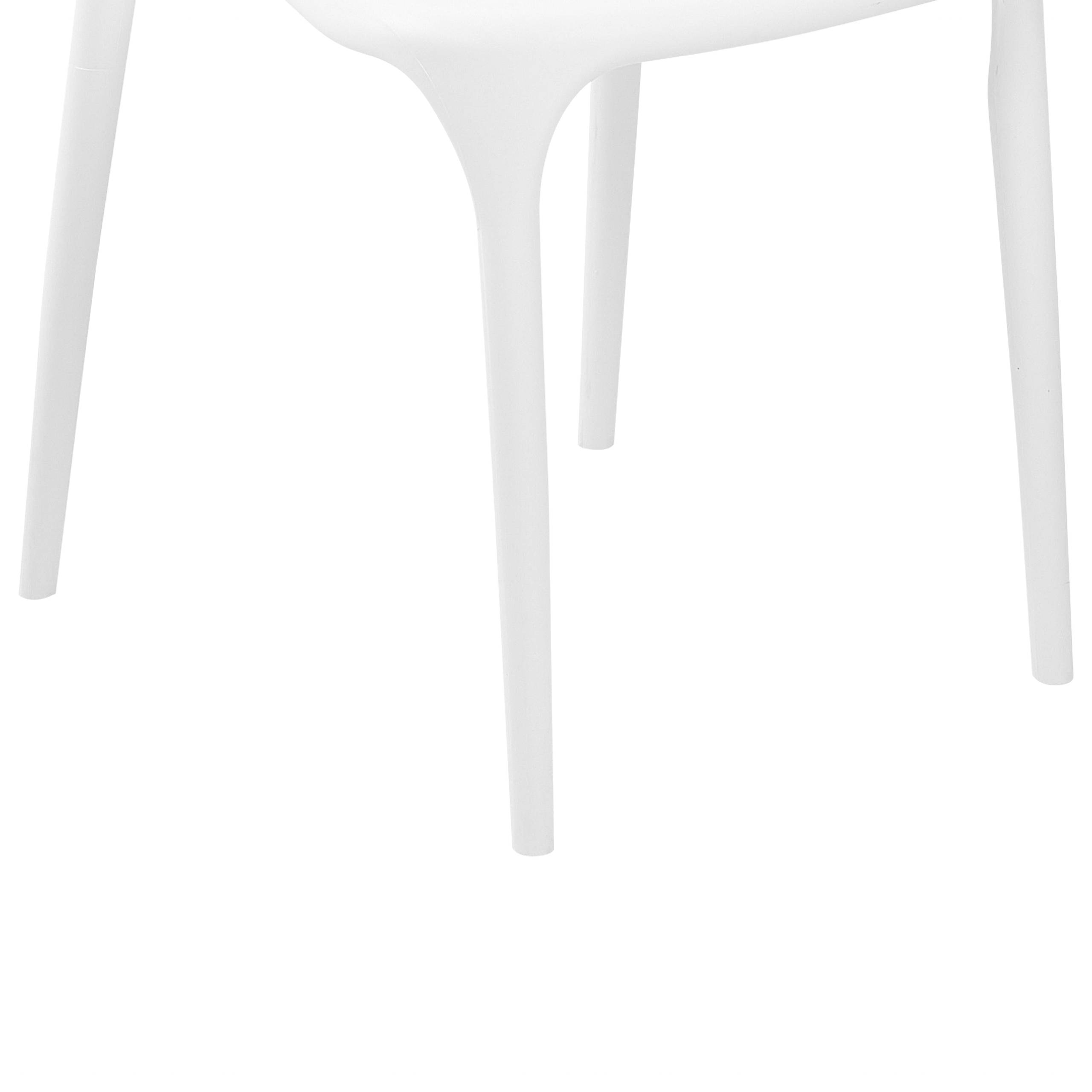 Beliani - Chaise de salle à manger Polypropylène Blanc GUBBIO Beliani - Image 6