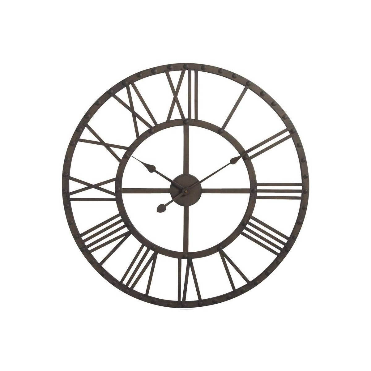 Aubry Gaspard - Horloge murale ossature 70 cm - Image 1