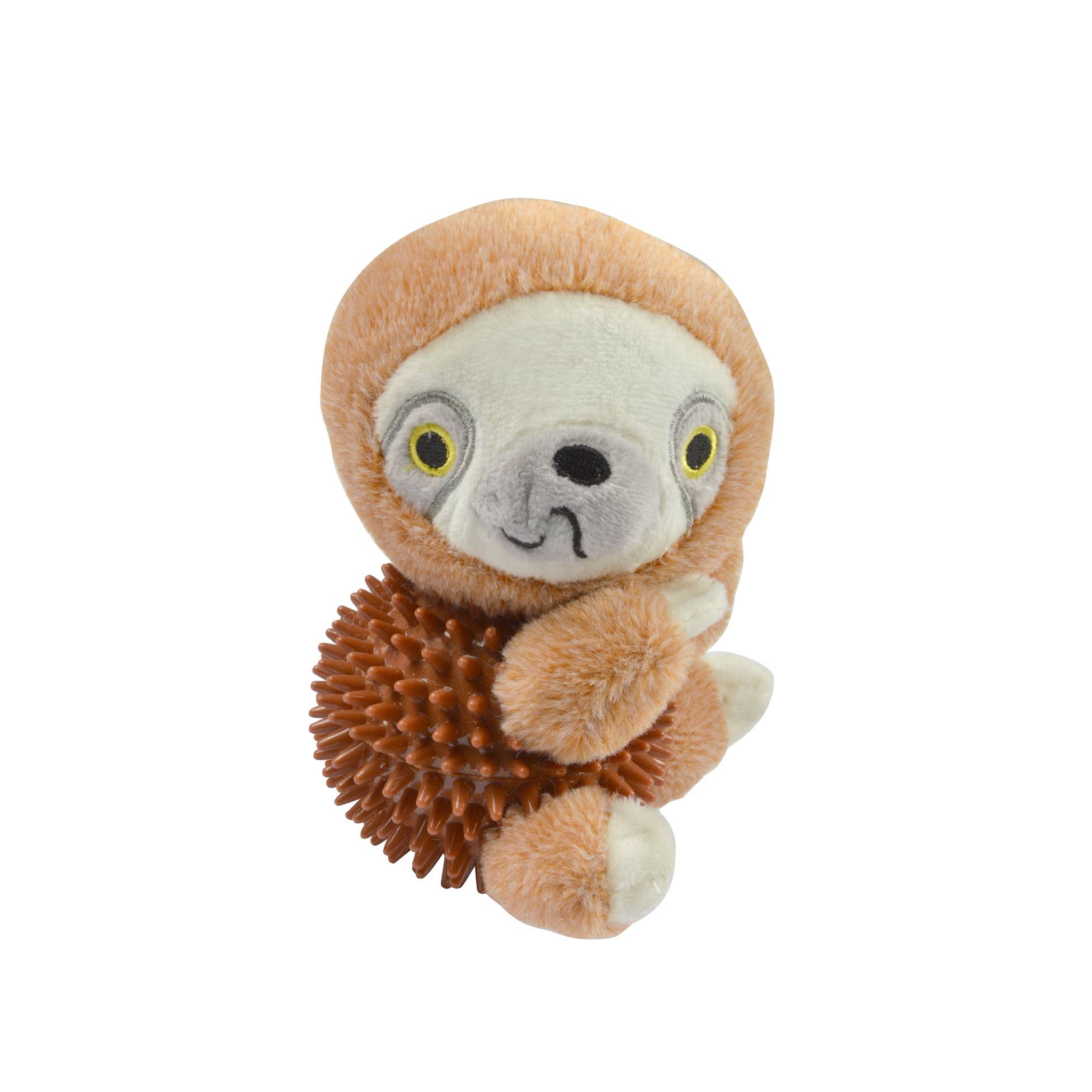 Jouet peluche balle sonore Paresseux pour chien - Image 1