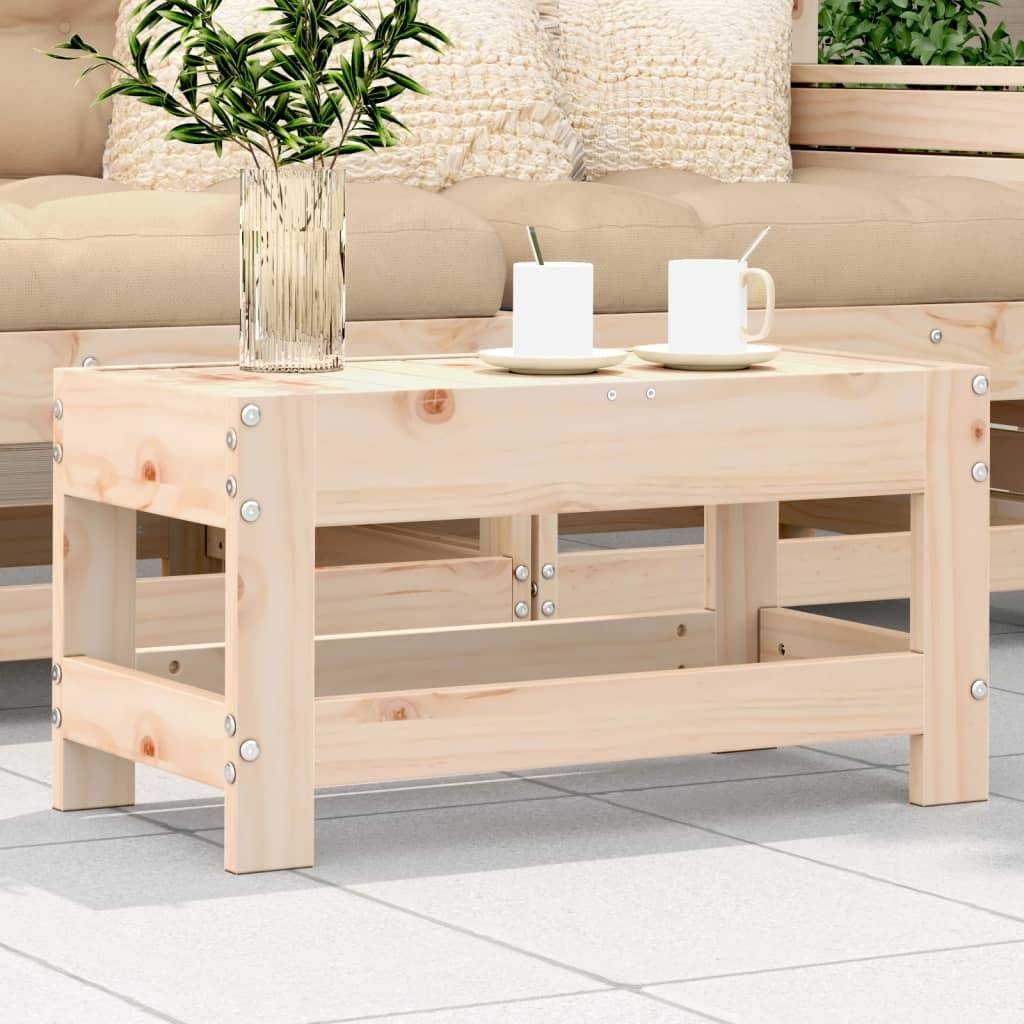 Vidaxl - Repose-pied de jardin 62x30x32 cm bois de pin massif vidaXL 844893 - Image 1