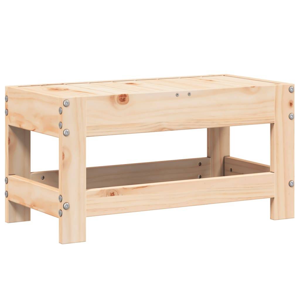 Vidaxl - Repose-pied de jardin 62x30x32 cm bois de pin massif vidaXL 844893 - Image 2