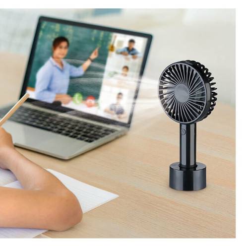Livoo - Ventilateur à main silencieux et puissant avec socle Noir MAGNETICLAND - Image 5