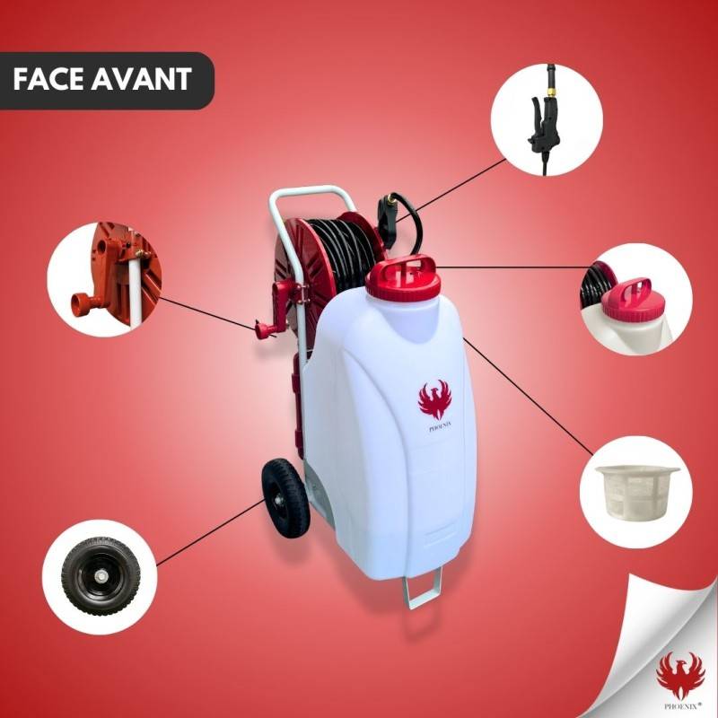 Pulvérisateur électrique 45 L à batterie avec buse réglable Gladiator Sprayer - Phoenix - Image 5