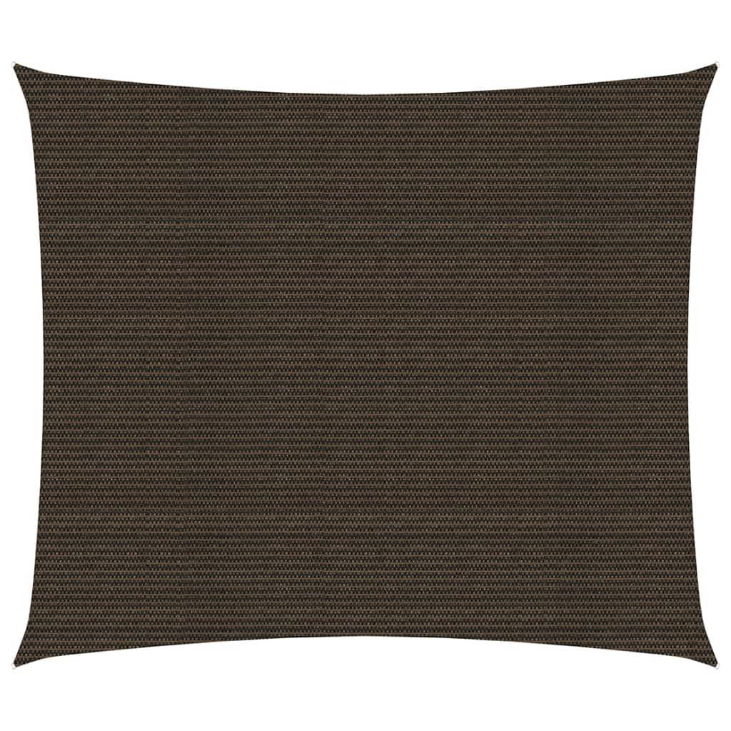 Helloshop26 - Voile d'ombrage 160 g/m² 2,5 x 3 m PEHD marron - Image 1