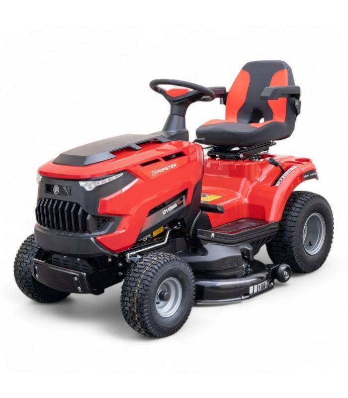 Tondeuse tracteur autoportée 108 cm mulching 546 cm³, démarrage électrique- POPSTER LT1-108SH-L546 - Image 3