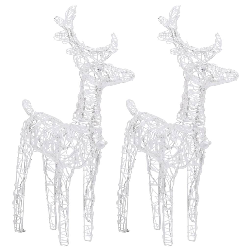 Renne et Traîneau Lumineux en Acrylique 320 LED Noël Extérieur Blanc Chaud – ComfortXL Outdoor Living - Image 5