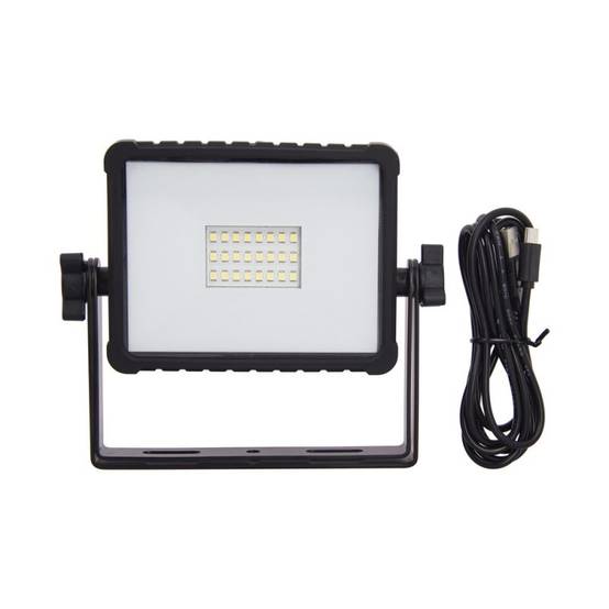 Xanlite - Projecteur LED Rechargeable 9W, IP54, 900 Lumens, 6000 Kelvins, 2200 mAh, câble USB 1,5m - PRAR10WR - Image 7