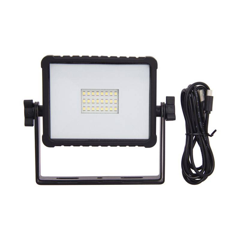 Xanlite - Projecteur LED Rechargeable 9W, IP54, 900 Lumens, 6000 Kelvins, 2200 mAh, câble USB 1,5m - PRAR10WR - Image 7