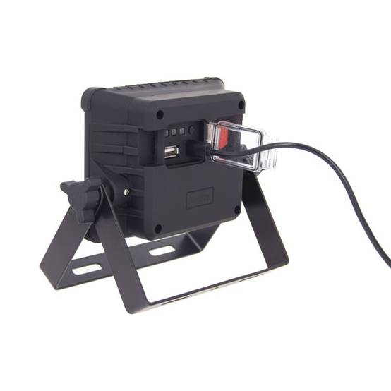 Xanlite - Projecteur LED Rechargeable 9W, IP54, 900 Lumens, 6000 Kelvins, 2200 mAh, câble USB 1,5m - PRAR10WR - Image 3