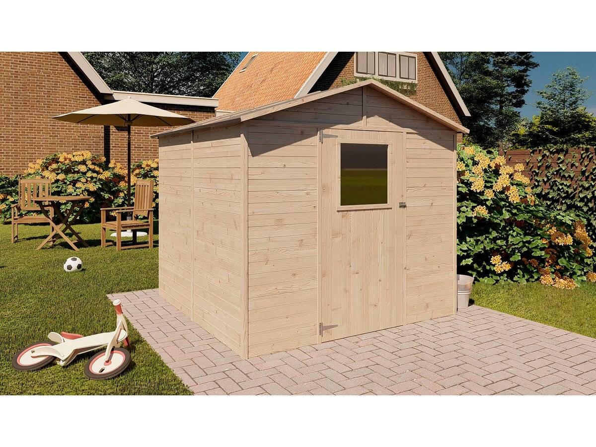 Abri De Jardin Bois 4,5 M² "aude" - 15 Mm -habitat Et Jardin - Image 2