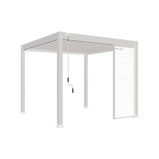 Ombrea - Panneau brise-vue horizontal 1M OMBREA VS - Blanc - Image 2