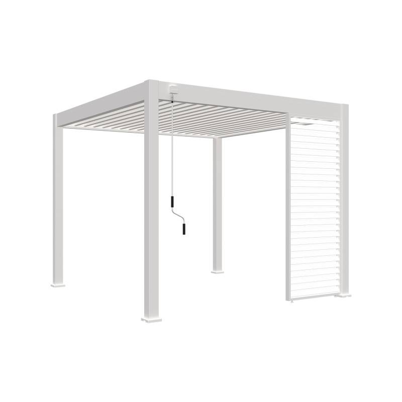 Ombrea - Panneau brise-vue horizontal 1M OMBREA VS - Blanc - Image 2