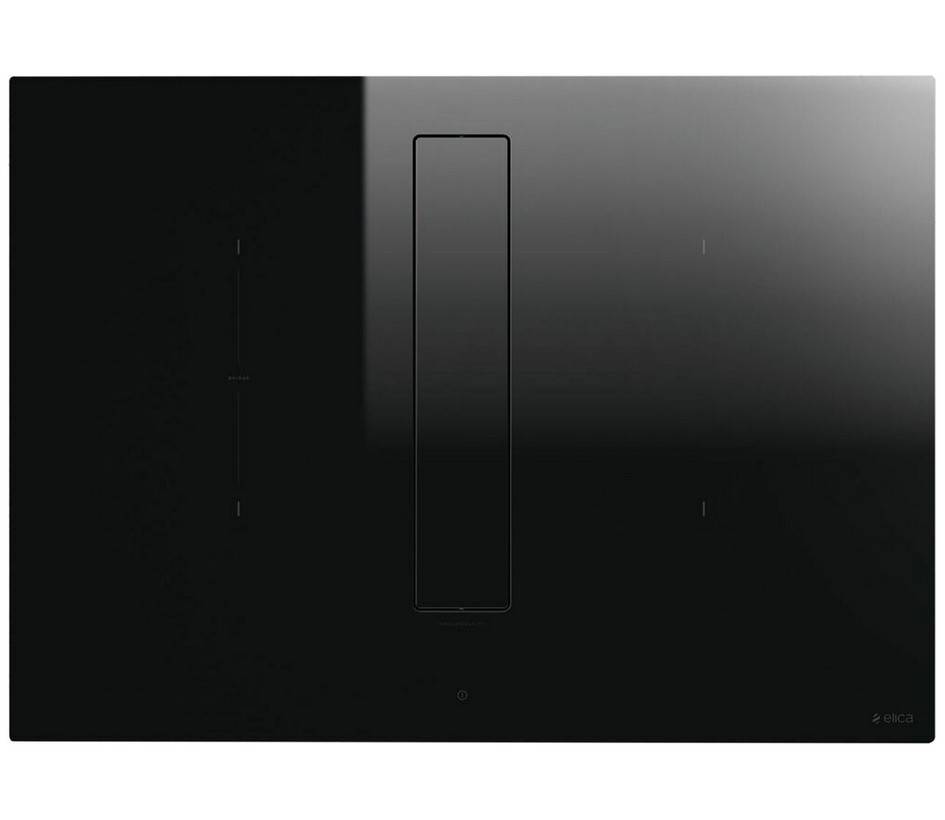 Table de cuisson aspirante induction 72cm 4 feux 7500w noir PRF0167054 Elica - Image 1