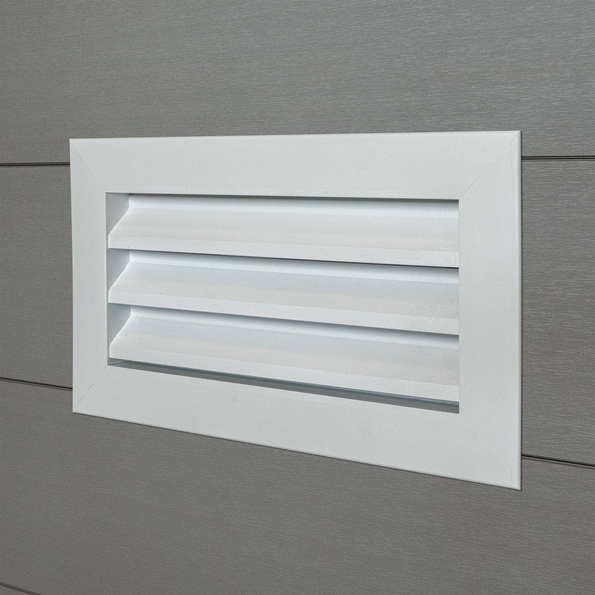 Direct Abris - Abri de Jardin Composite ALMA - 9m2 Gris clair - Cabane de Jardin - Image 9