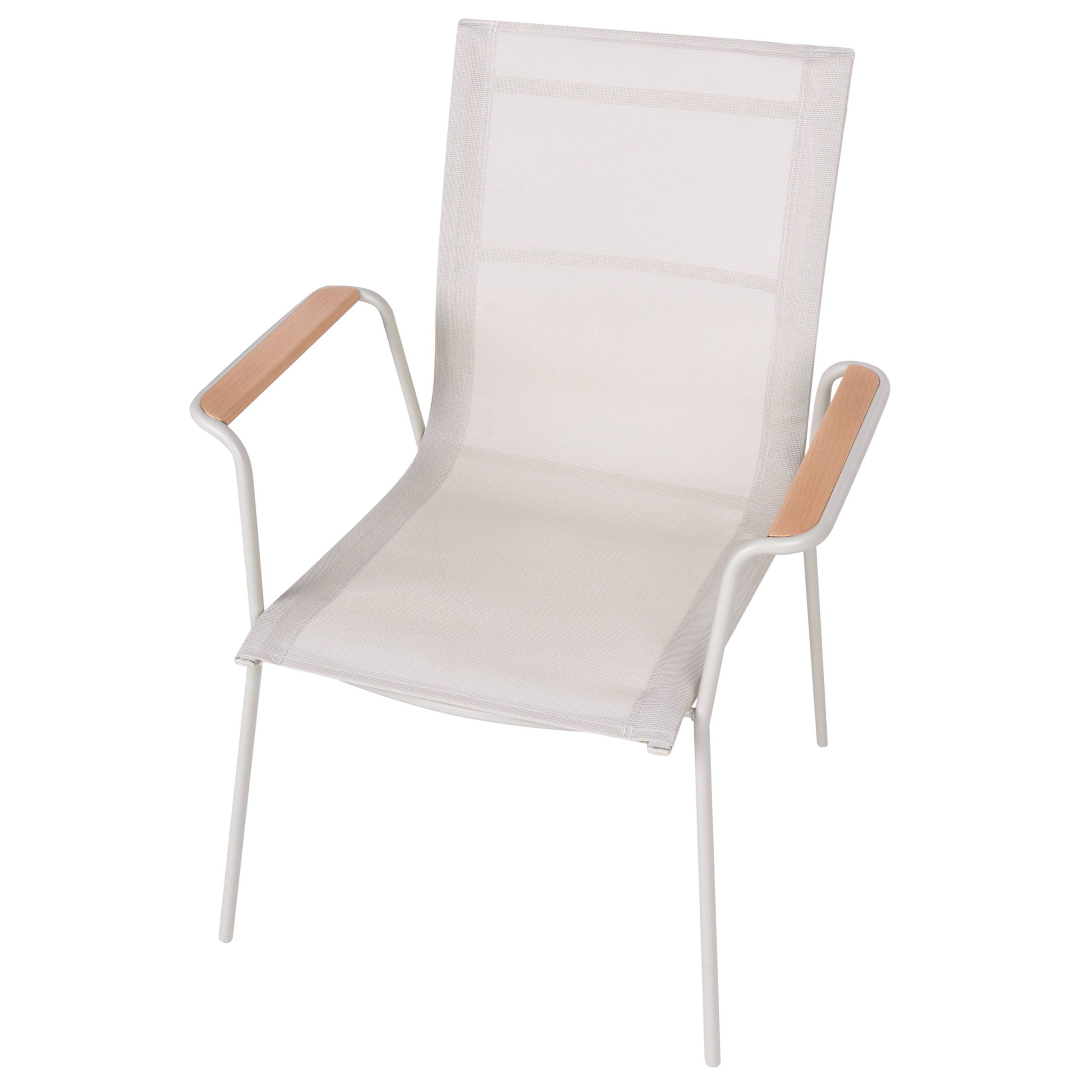 Beliani - Chaise de jardin Acier Beige clair CARAVINO - Beliani - Image 7