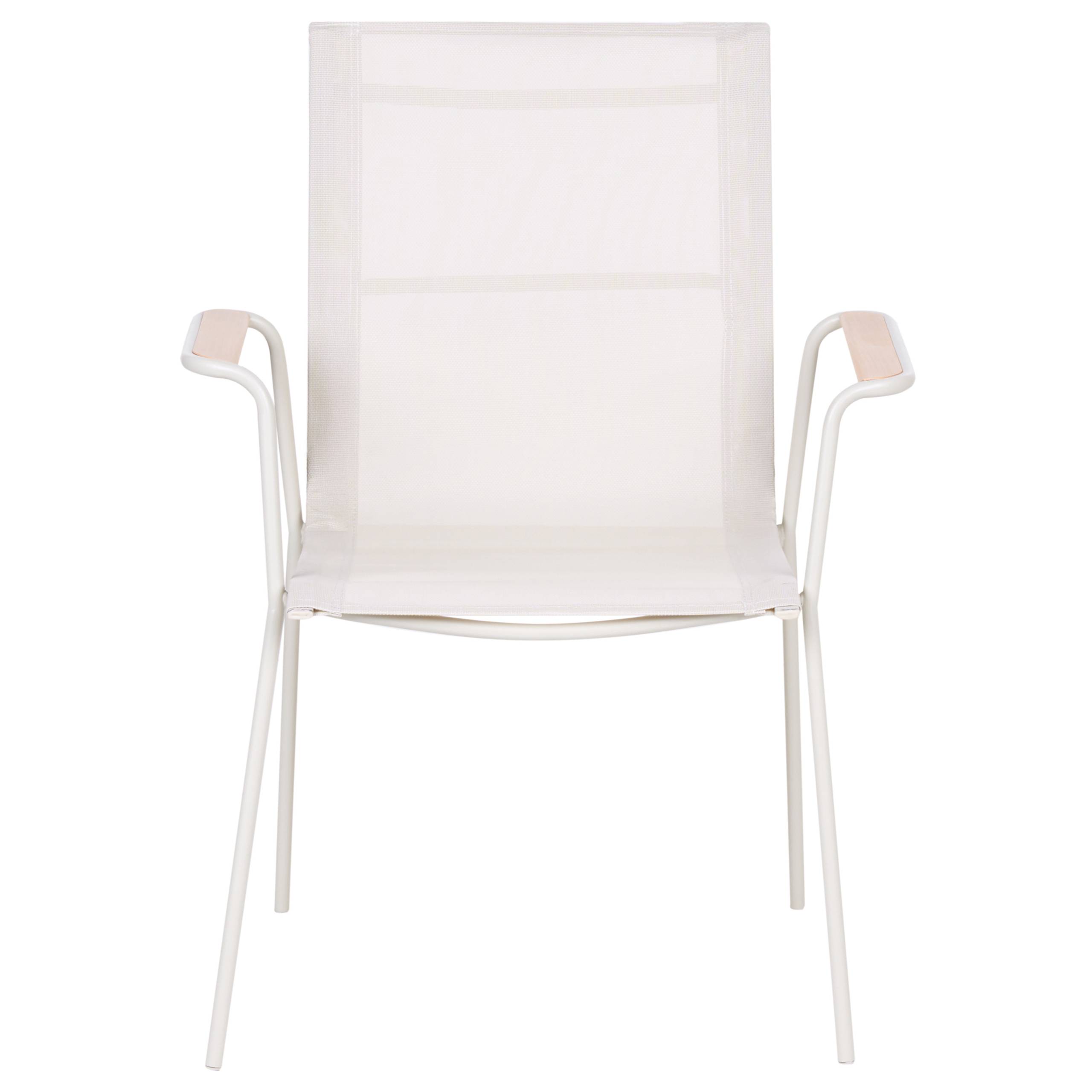 Beliani - Chaise de jardin Acier Beige clair CARAVINO - Beliani - Image 5