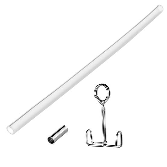 Tuyau en silicone transparent pour extracteur de vapeur, presse-agrumes et centrifugeuse à vapeur - Image 4