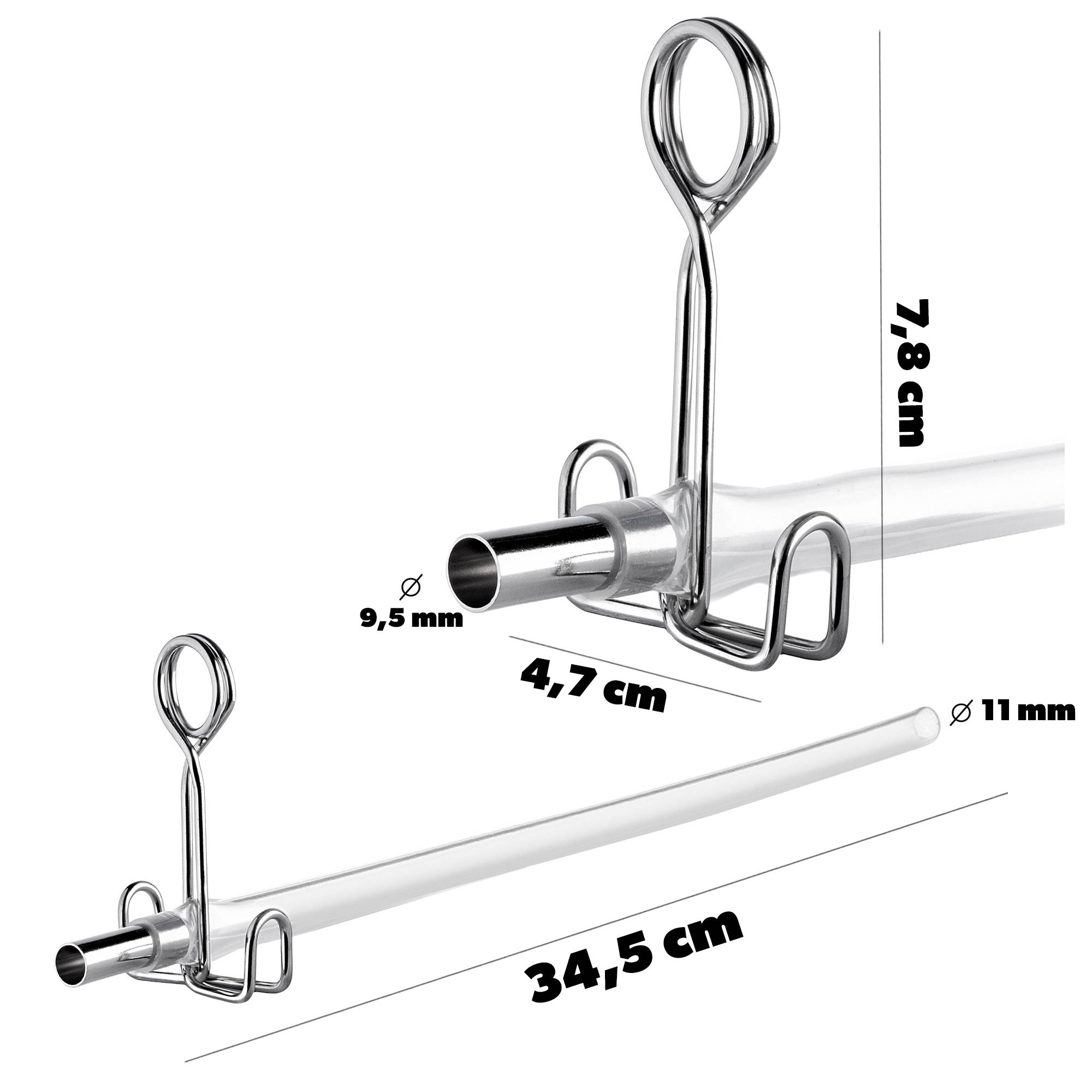 Tuyau en silicone transparent pour extracteur de vapeur, presse-agrumes et centrifugeuse à vapeur - Image 2