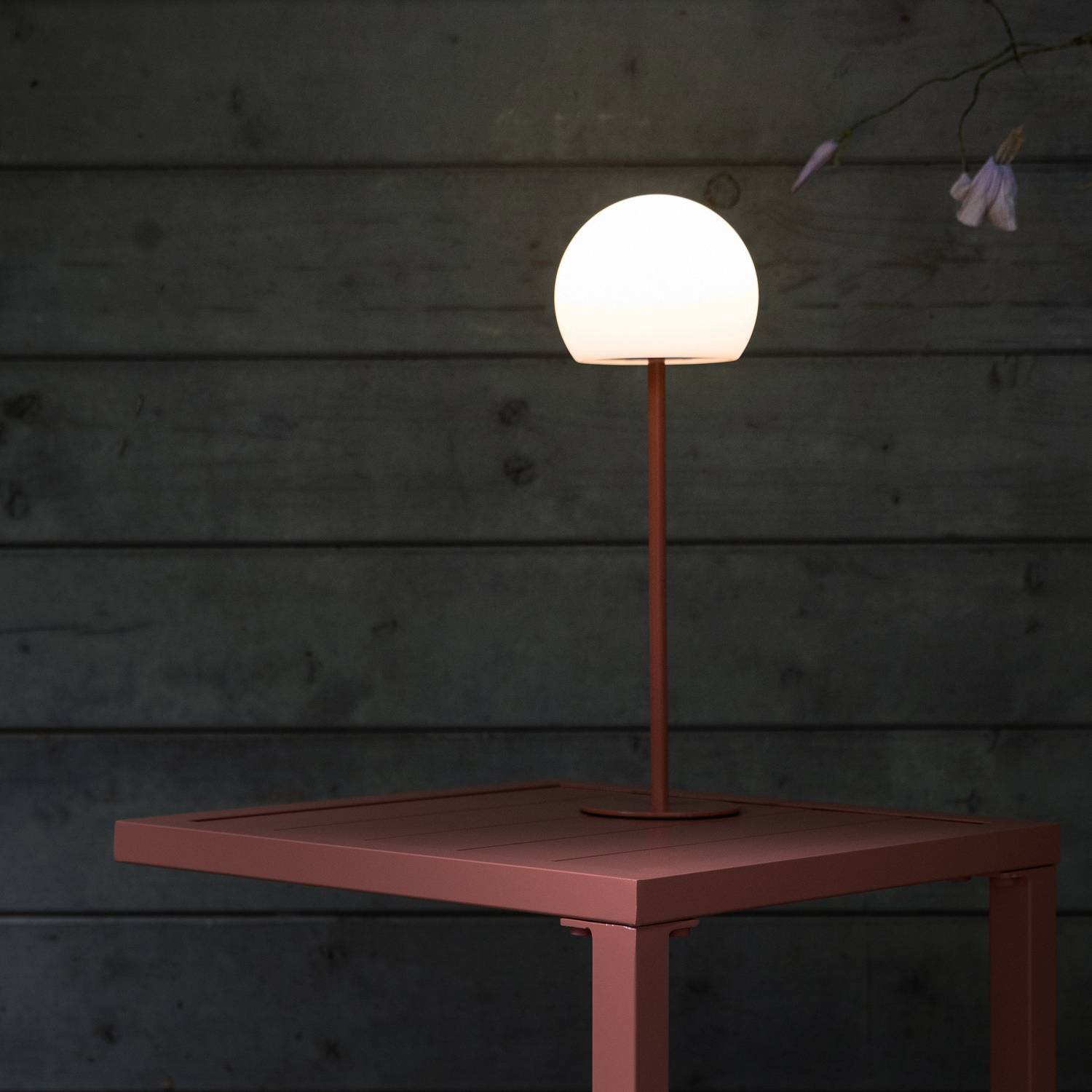 Lampe LED à poser terracotta ISIS - HAPPY GARDEN - Image 3