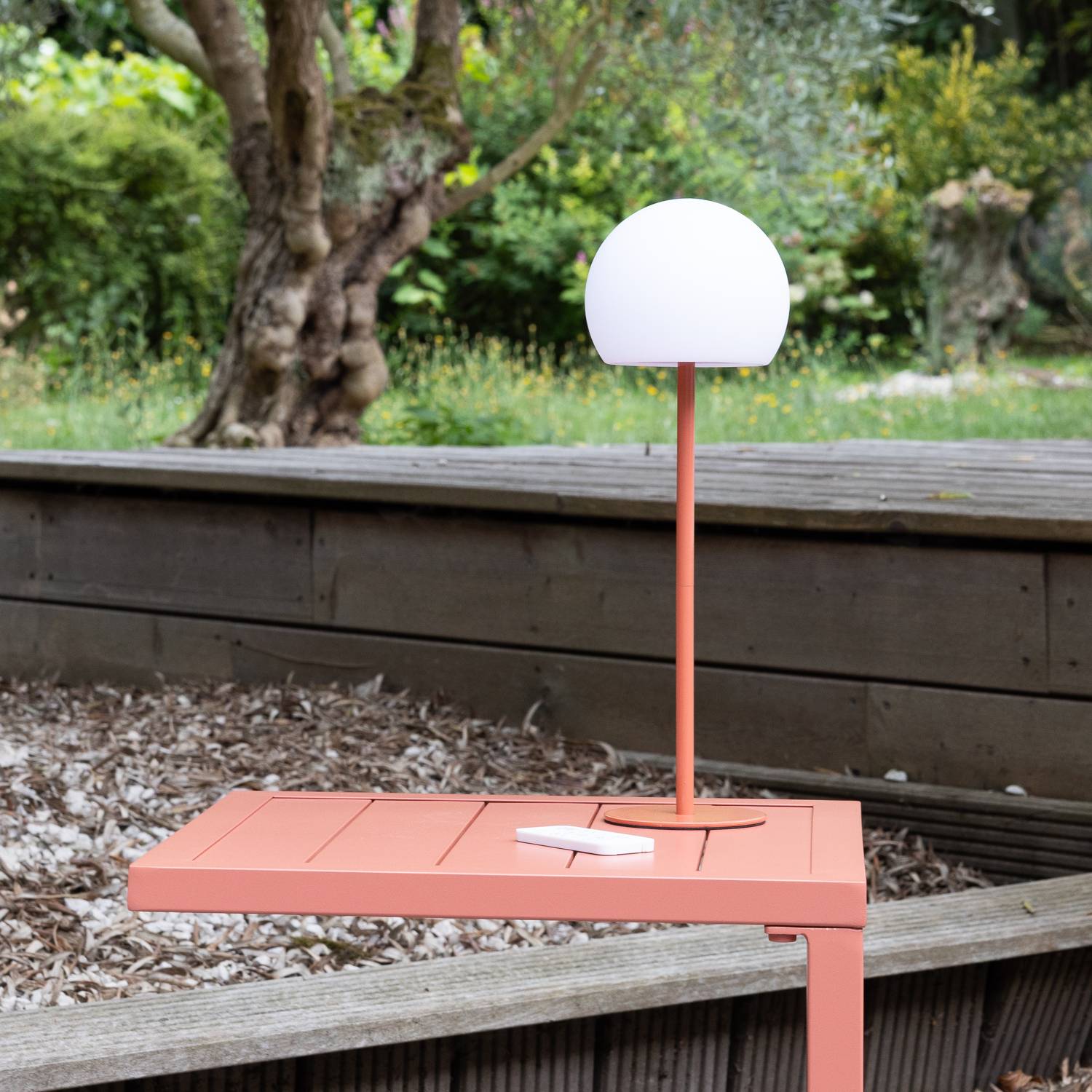 Lampe LED à poser terracotta ISIS - HAPPY GARDEN - Image 2
