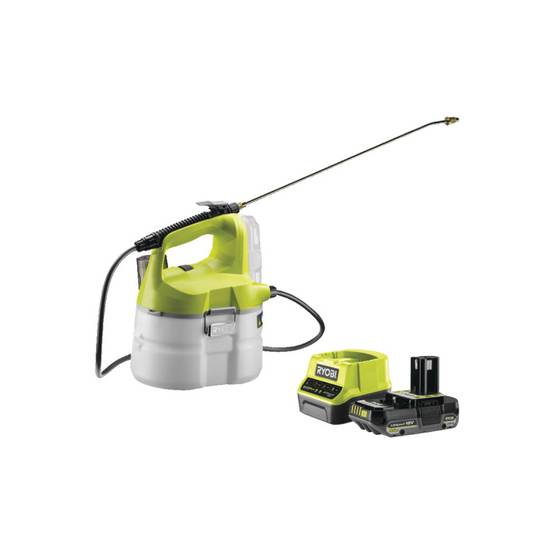 Ryobi - Pack RYOBI Pulvérisateur 18V One+ 3,5L OWS1880 - 1 Batterie 2.0Ah - 1 Chargeur rapide - Image 1