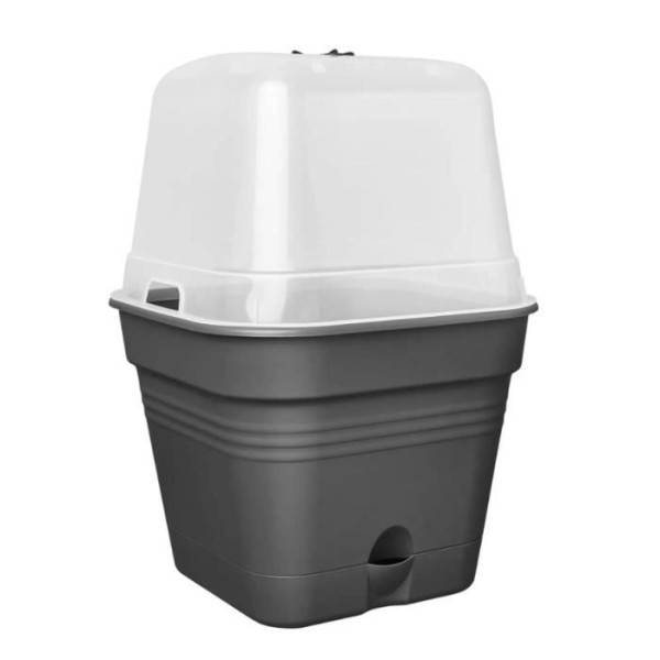 Elho - Elho Green Basics Pot De Cult Car Allin1 35 - Noir - ø 35 X H 29 Cm - Culture Et Récolte - 100% Recyclé - Image 2