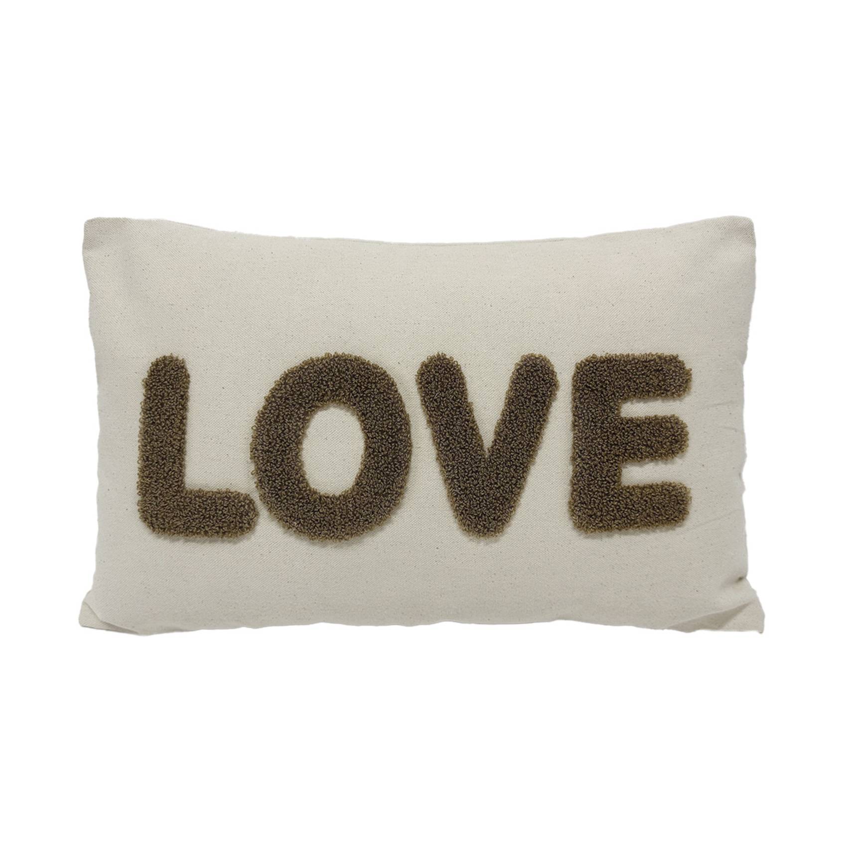 Opjet - Coussin en  bouclette Love - OPJET - Image 1