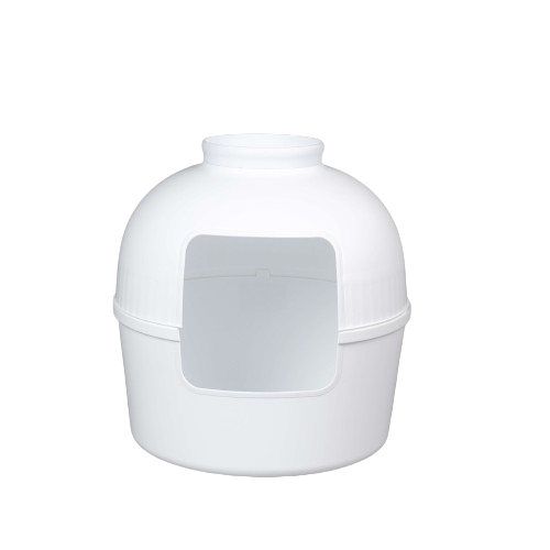 Rhr Concepts Bv - Bac à litière Flower XXL, Toilette cachée pour chat (Blanc) - RHR Concepts BV - Image 1
