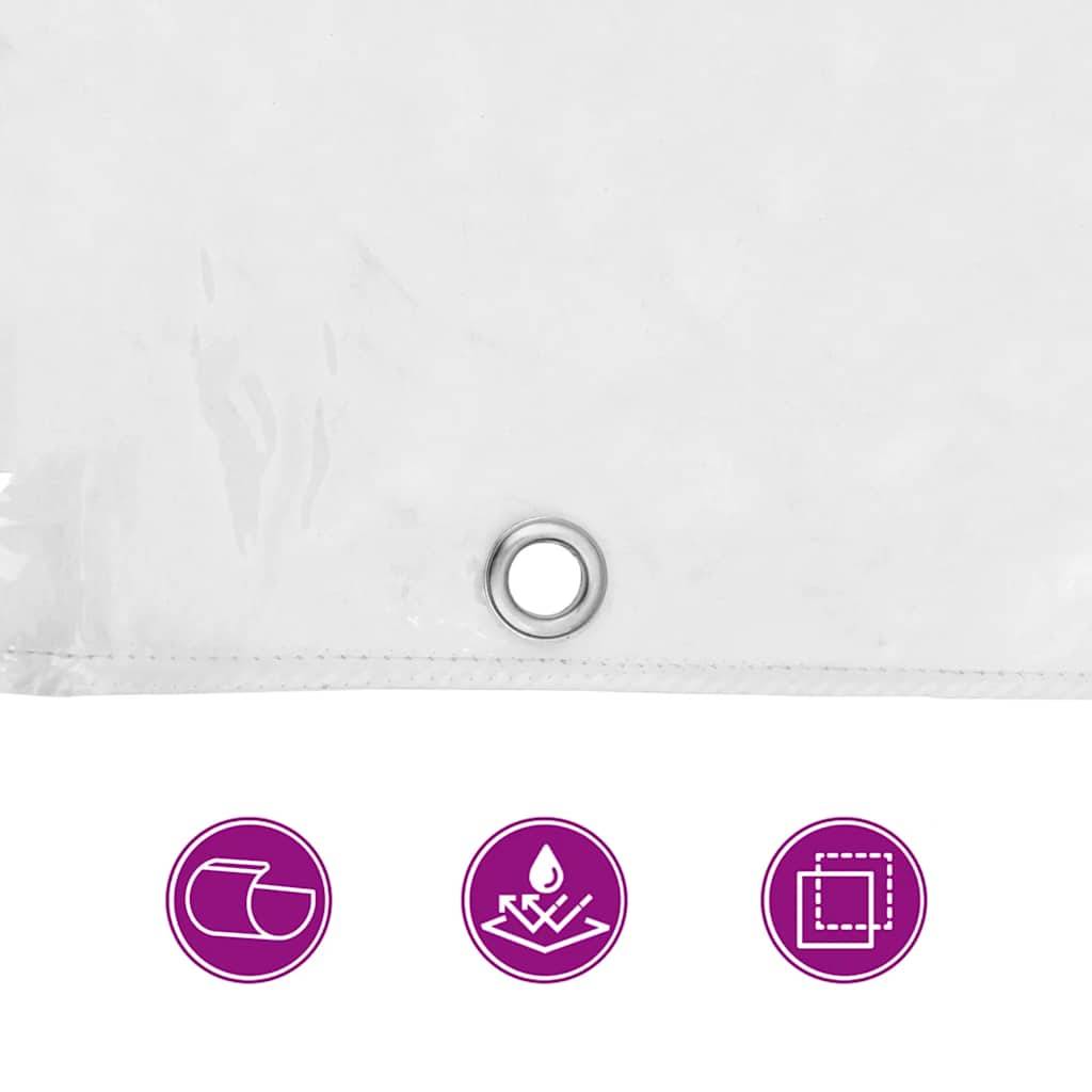 Vidaxl - Couverture végétale avec œillets 1x8 m PVC vidaXL 3308714 - Image 9