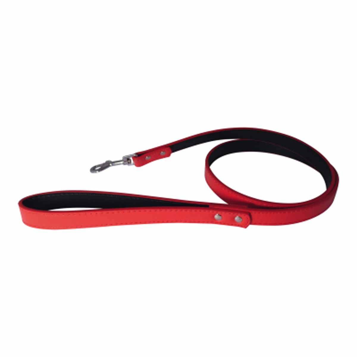 Laisse pour Chien "Élégante" 120cm Rouge