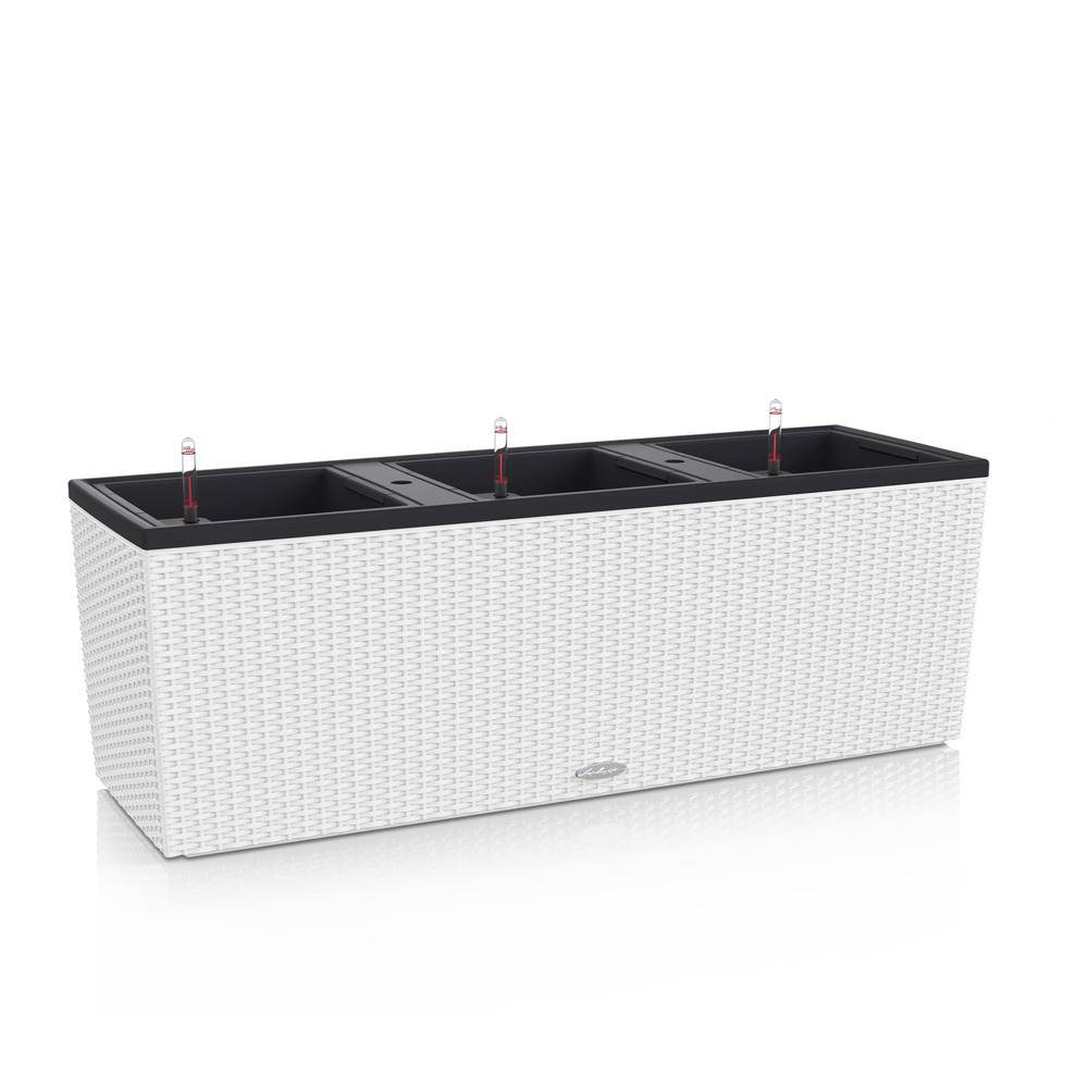 Lechuza - Pot Trio Cottage 40 - kit complet, blanc - 130 cm Lechuza - Image 1