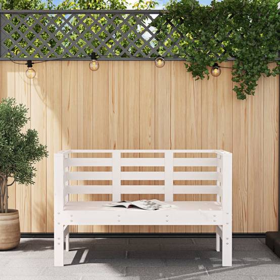 Prolenta Premium - Banc de jardin Blanc 53 X 112 cm - Prolenta Premium - Image 3