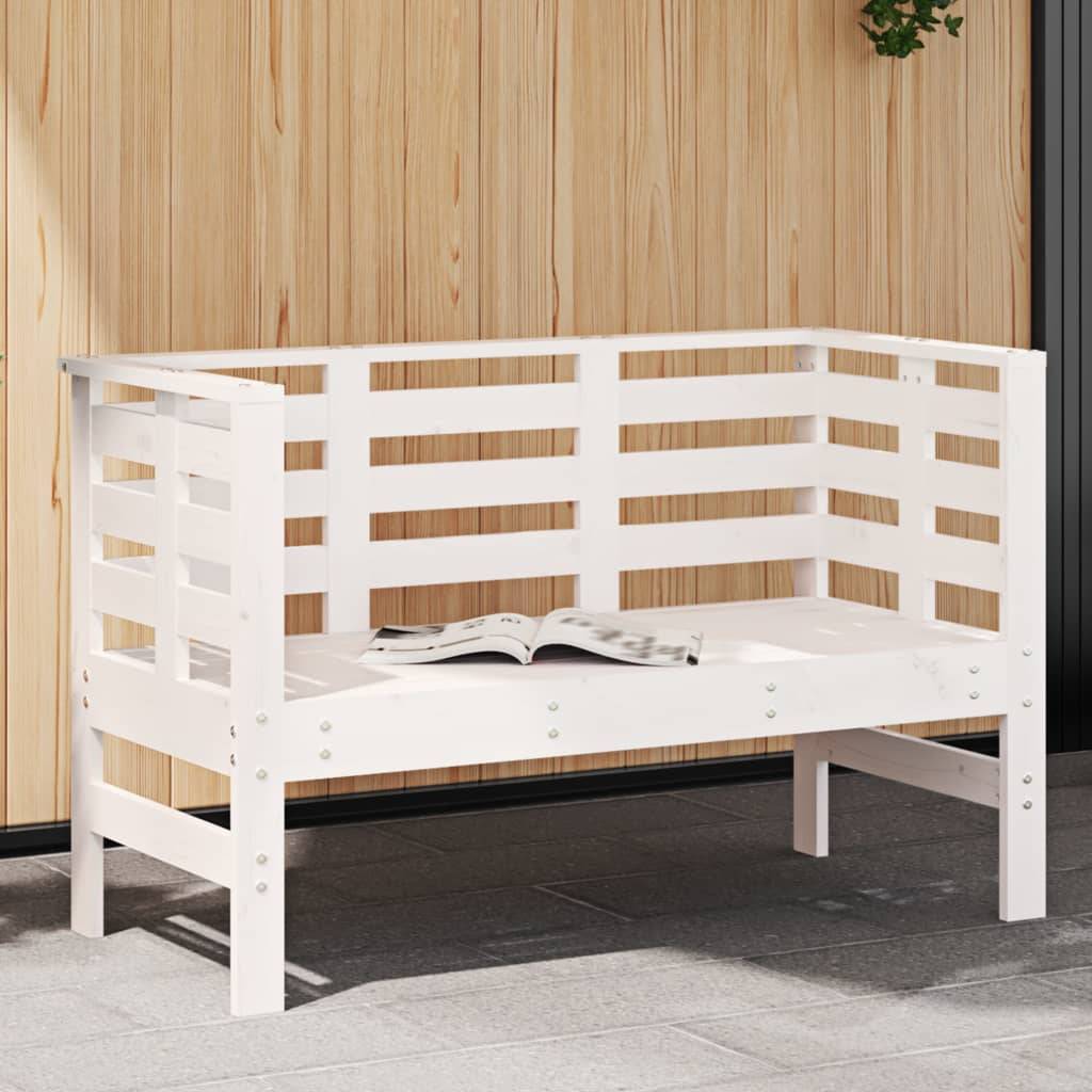 Prolenta Premium - Banc de jardin Blanc 53 X 112 cm - Prolenta Premium - Image 1