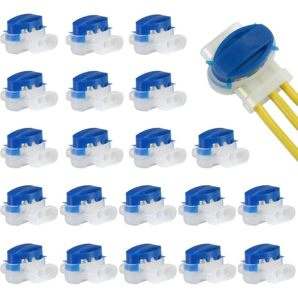 Connecteur de câble-Lot 20 Connecteurs Câble Étanches Gel pour Robot Tondeuse Jardin - Living123 - Image 1